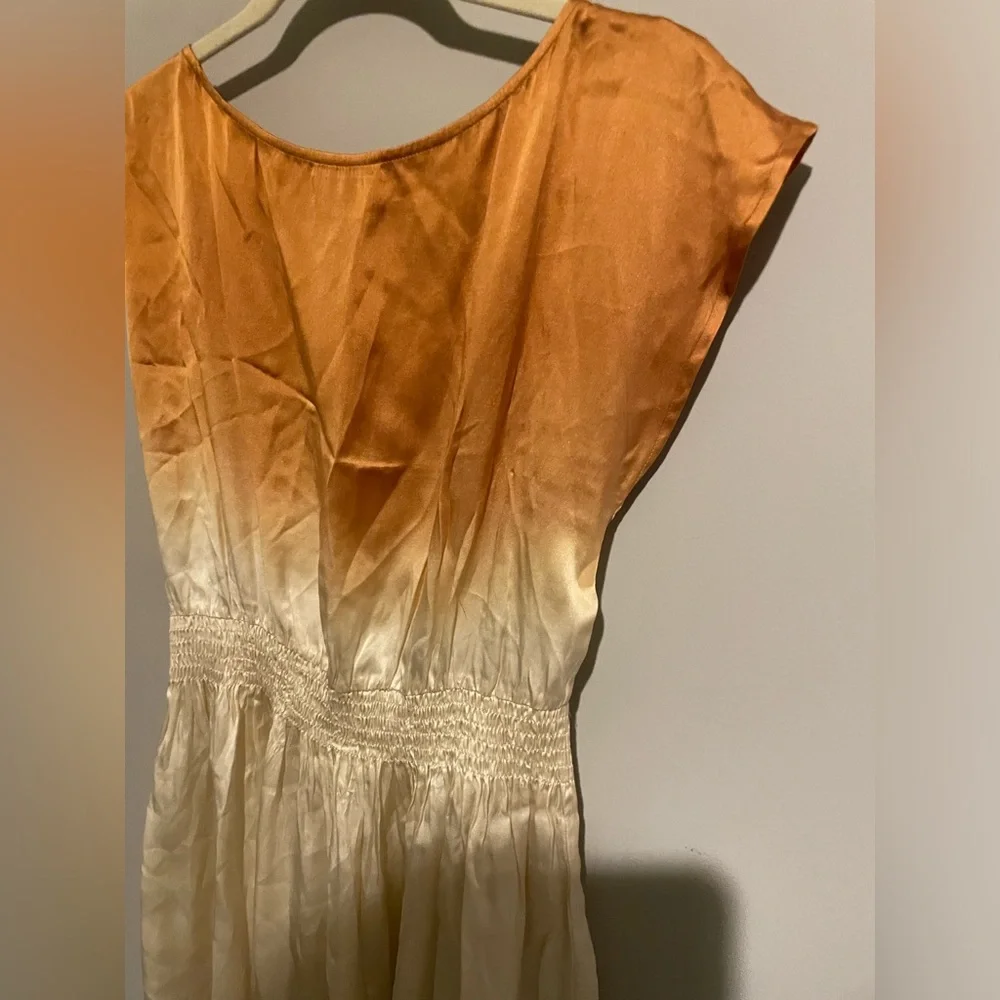 Club Monaco Ombre Silk‎ Summer Dress 0p